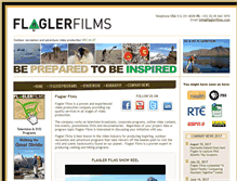 Tablet Screenshot of flaglerfilms.com